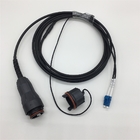 Base Station Duplex FTTA Armored Fiber Patch Cable with Fullaxs cover For Ericsson